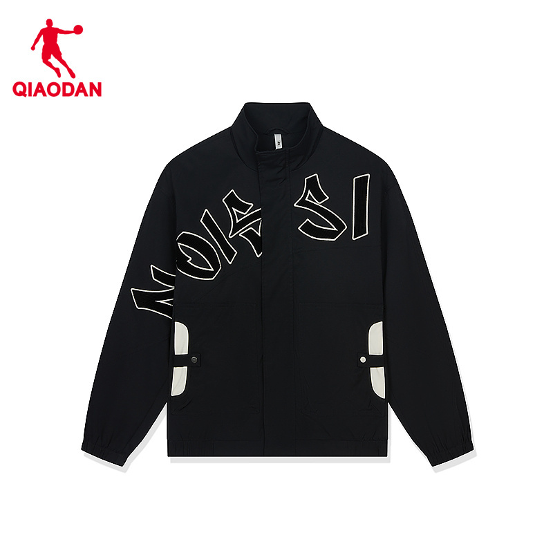 China Jordan Fashion Trendy Jacket Men's Winter New Windproof Jacket Official Authentic Mall Same Style Trench Coat