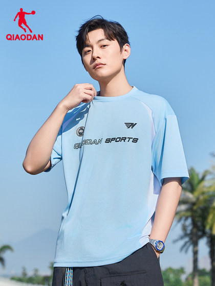 乔丹运动短袖T恤男女2025夏季新款情侣美式宽松休闲潮流透气t恤衫