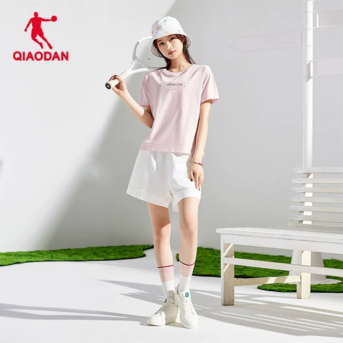 乔丹 Летняя дышащая футболка с коротким рукавом для отдыха, свободный крой