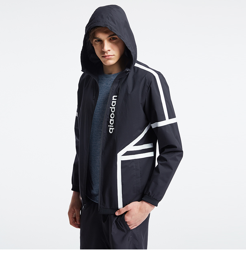 Áo gió nam Jordan 2018 mùa xuân mới cho nam áo gió thể thao đời thường nam dệt áo gió trùm đầu áo gió adidas nam