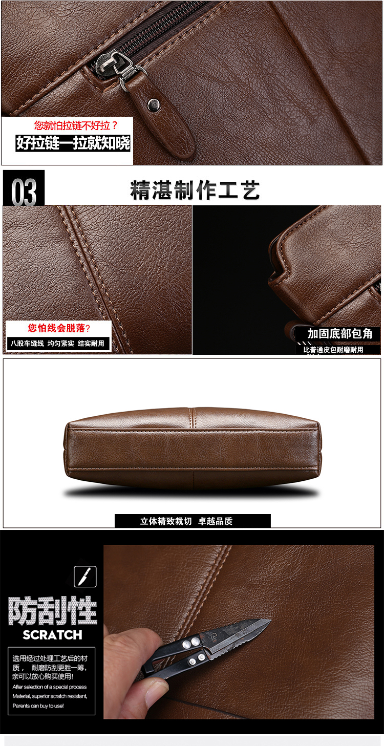 Túi xách nam Tang túi đeo vai nam túi giản dị Túi xách Messenger cặp kinh doanh chéo retro phiên bản Hàn Quốc ba lô túi louis vuitton