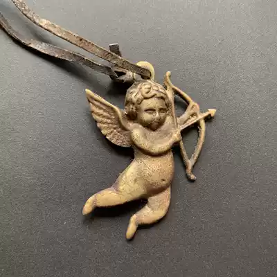 Nepal Tibet Tiantie Tora pendant Cupid pendant accessories India return old vintage pendant Angel