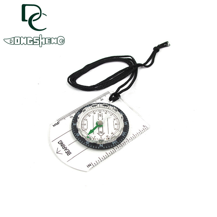 Wilderness survival outdoor equipment professional multi-function compass compass north needle map scale scale compass