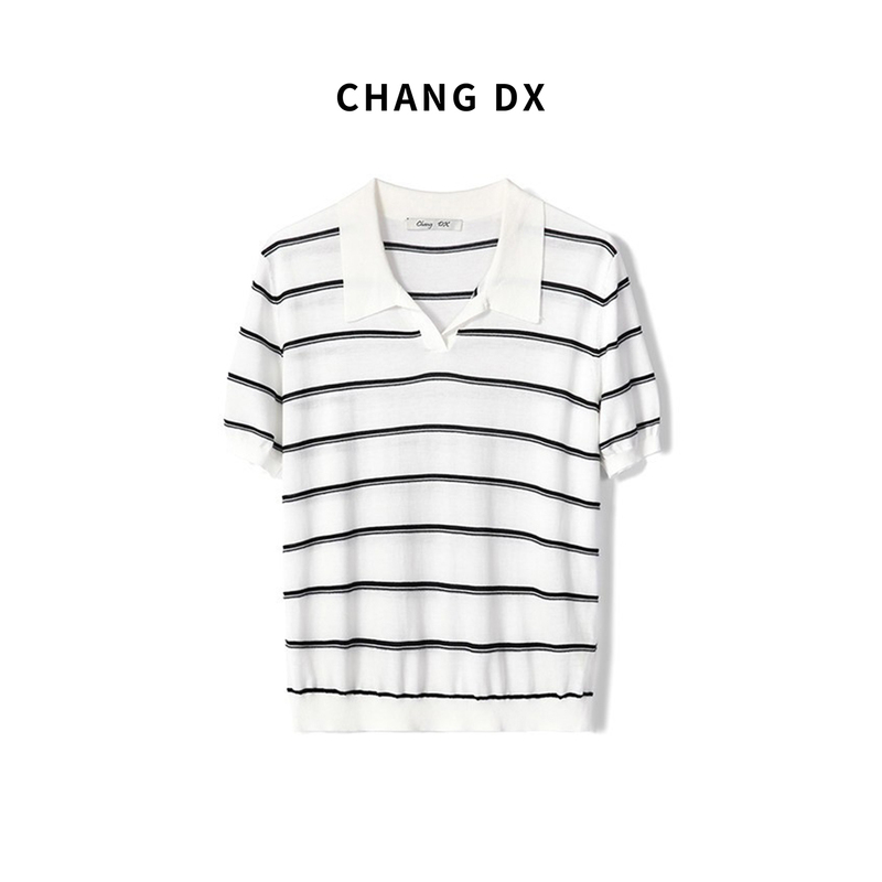 Changjia Changdx Polo Collar Knitwear 006