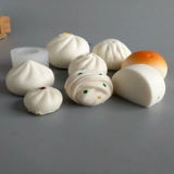 Геометрическая трехмерная силиконовая форма, акриловая искусственная еда, мусс, свеча