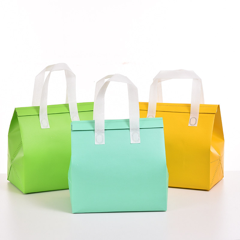 Manufacturer Insulation Bag Self SELF-CONTAINED BAG OUTER DELIVERY BAG ALUMINUM FOIL HAND PACKING SMALL NUMBER INSULATED LARGE RED DINE LOGO