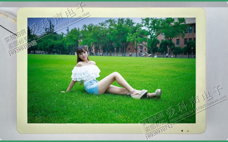 Large Bar Coach Back Grip Suction Top High Definition 19 On-board LCD TV Add MP6 FM Launch