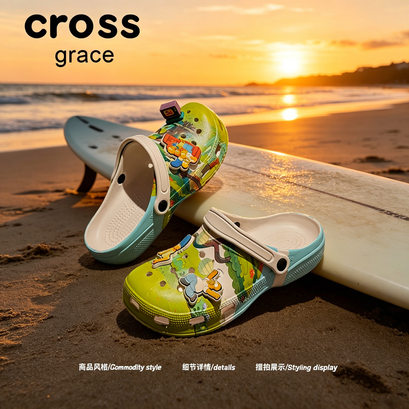 【Trendy Style】Crossgrace Popular Simpson Clogs for Men and Women, Outdoor Non-Slip Personalized Sandals 【Trendy Style】Crossgrace Popular Simpson Clogs for Men and Women, Outdoor Non-Slip Personalized Sandals