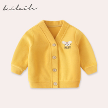 Infant and childrens clothing boy baby girl 3 spring and autumn clothes foreign style outer suit 1 year old new autumn and winter 2 infants 0