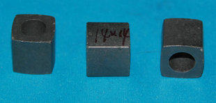 Wire cutting accessories Wire cutting conductive block Square conductive block 14*14*14*8 YG3X Material 7 5 yuan