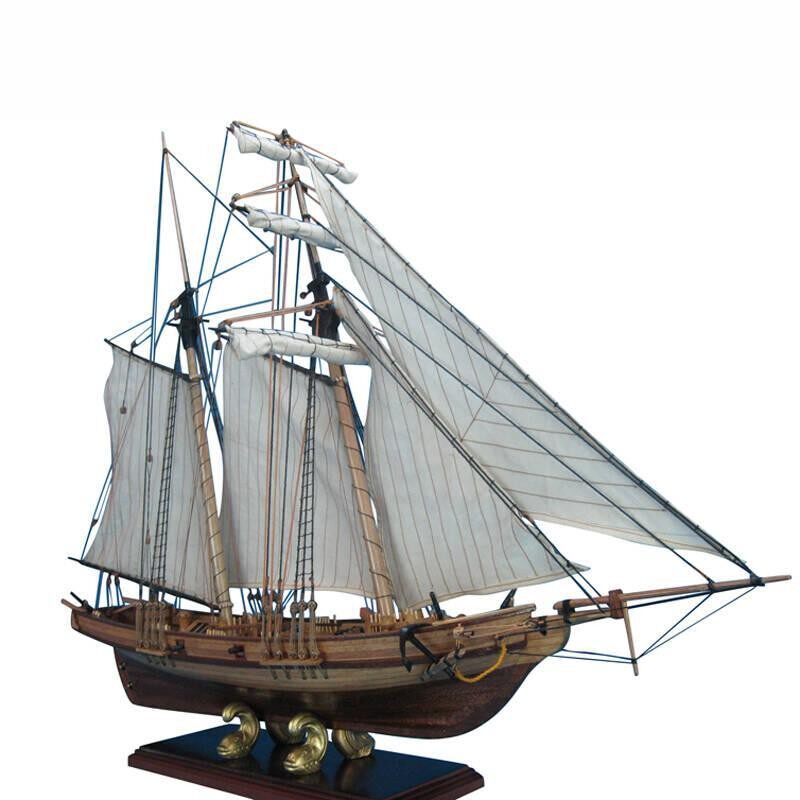 New port number DIY ship model wood making model model toy