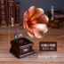 đầu đĩa than dual	 Máy ghi âm cổ điển Máy ghi âm thanh sắt Trang trí máy ghi âm retro mô hình máy quay phim đen - máy ghi âm - Máy hát 	máy nghe nhạc đĩa than mini Máy hát