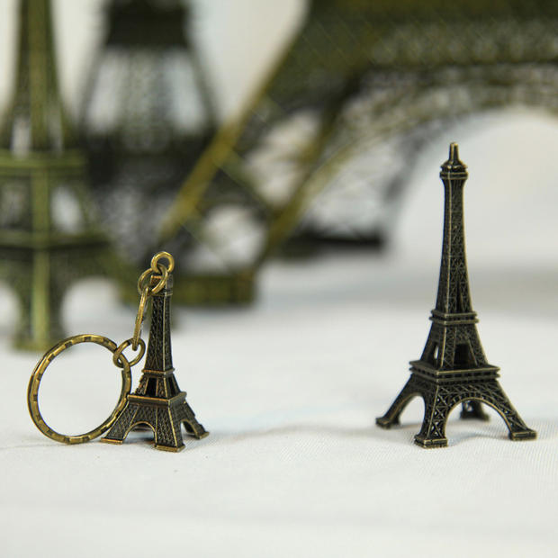 Paris Eiffel Tower tower model metal ornaments decoration photography props gift model12