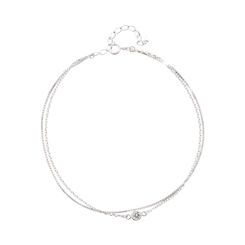 Bracelet de cheville Femme CMILL    en Argenterie - Ref 3103955 Image 5