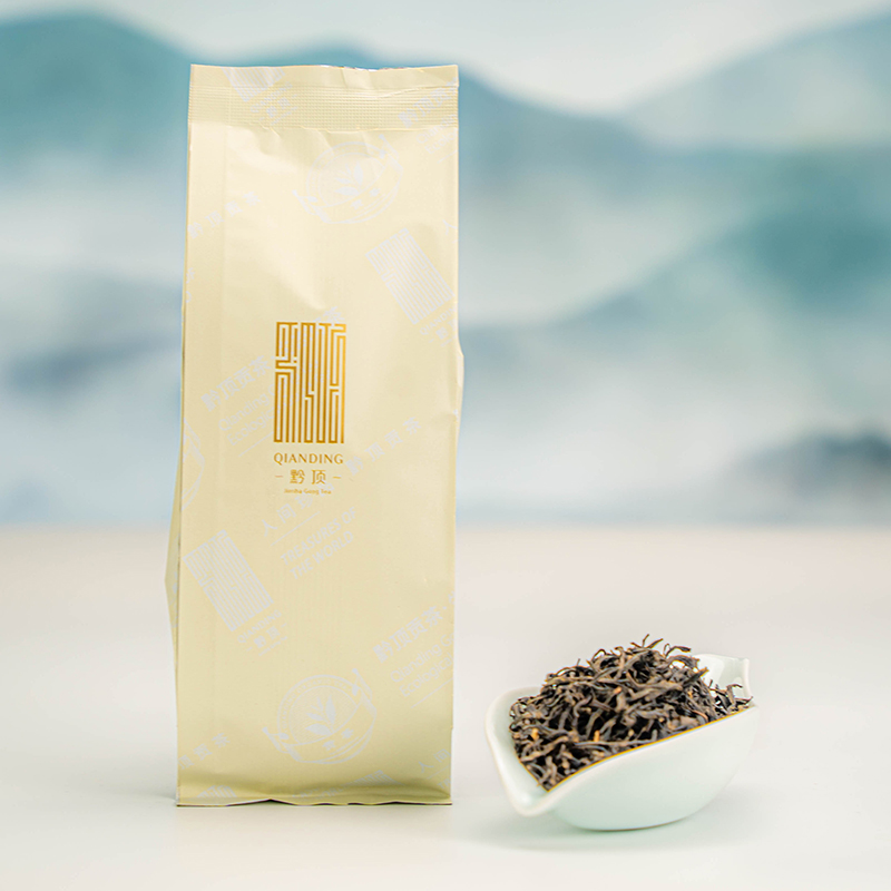 黔顶金沙贡茶贵州80g二级红茶茶叶2022年新茶明前茶简袋装正品