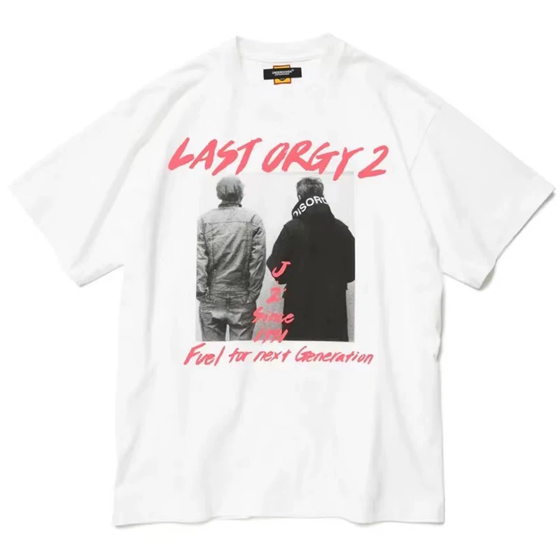 104 Undercover X Human короткий рукав футболка
