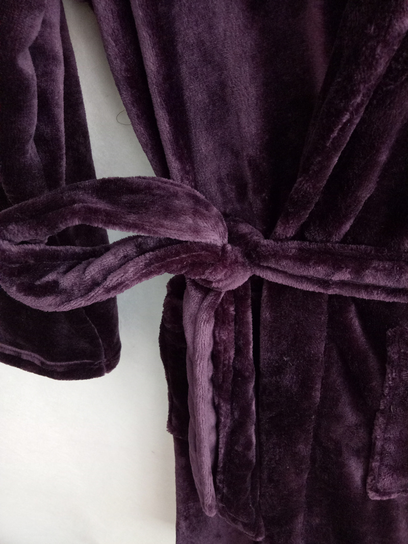 Mùa thu và mùa đông những người yêu thích flannel áo ngủ nam và áo choàng tắm nam cashmere áo dài phần dài tay đồ ngủ dịch vụ nhà áo choàng tắm pijama đôi