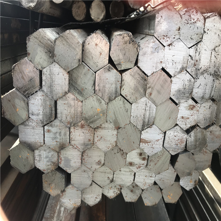 Round Pipe Six-party Iron Rod Cold Pull Six Angle Steel Stainless Steel Stainless Steel Tube A3 Hexagonal Rod Iron Pipe 45 Hot-Dip Zinc Cold Tubal steel