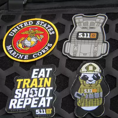 A variety of new armbands, woven and embroidered, plastic cloth, woven and embroidered, stainless steel nameplate, don't touch my EDCCrossfitGAME