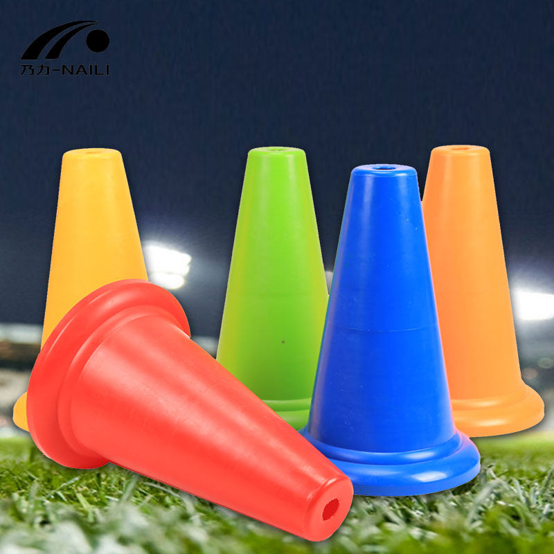 38cm Round Bottom Marker Barrel Football Basketball Training Mark Barrel Marker Barrier Marker Barrel Training Cone