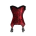 2017 ren đỏ corset cơ thể định hình đồ lót vest garter corset corset bụng tòa án quần áo làm đẹp