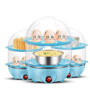 nồi hấp elmich Trứng hấp gia dụng đa chức năng, thép không gỉ tự động tắt trứng hấp hai lớp ca nấu mì đa năng lock&lock