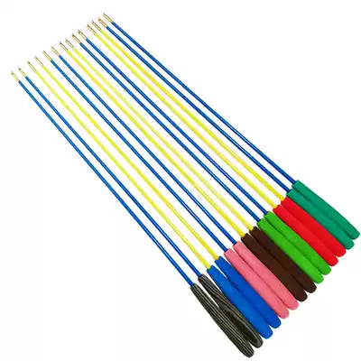 60cm sponge handle diabolo shaking Rod dragon dance Rod throwing dragon Rod ribbon Rod old man fitness Bell Rod