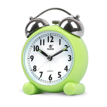 霸王贪睡金属机械打铃闹钟