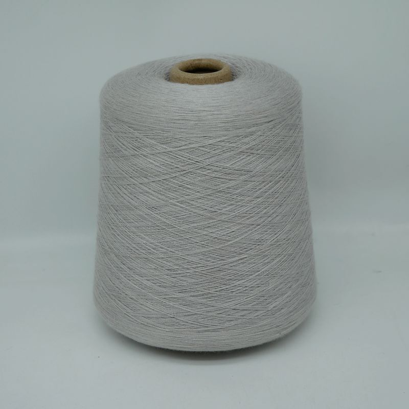 Kang-Ni Spring/Summer Silk Wool Cashmere Yarn Silk Yarn Cashmere Yarn Light Gray