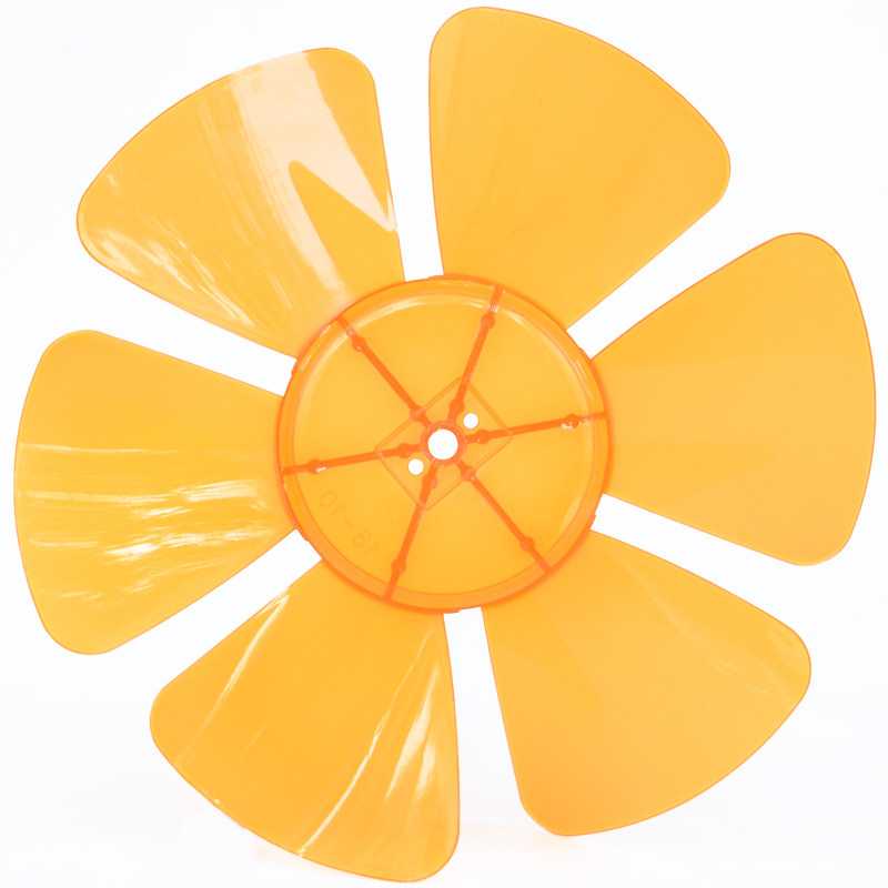 Electric fan accessories Hongyun fan box fan bed fan blade blade 10 inch 250mm 6 blades send positioning gasket