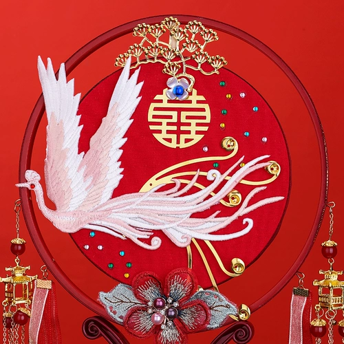 Свадебный веер, свадебный веер, веер платья Сюхэ, свадебный веер, невеста, закрывающая лицо перед свадьбой, полная коллекция свадебных принадлежностей