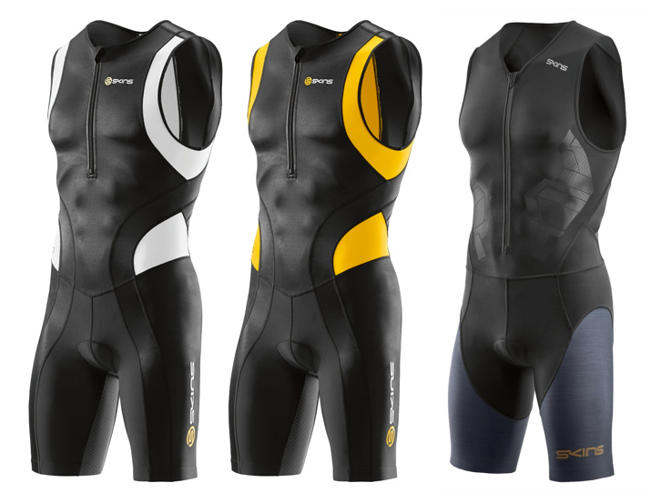 Thiggins SKINS Tri400 Dnamic Triathlon men's iron triple body swimming riding suit