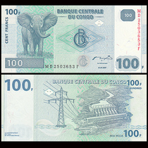 (Africa)New UNC Democratic Republic of the Congo 100 Franc Banknote Foreign Coins 2007-13 P-98