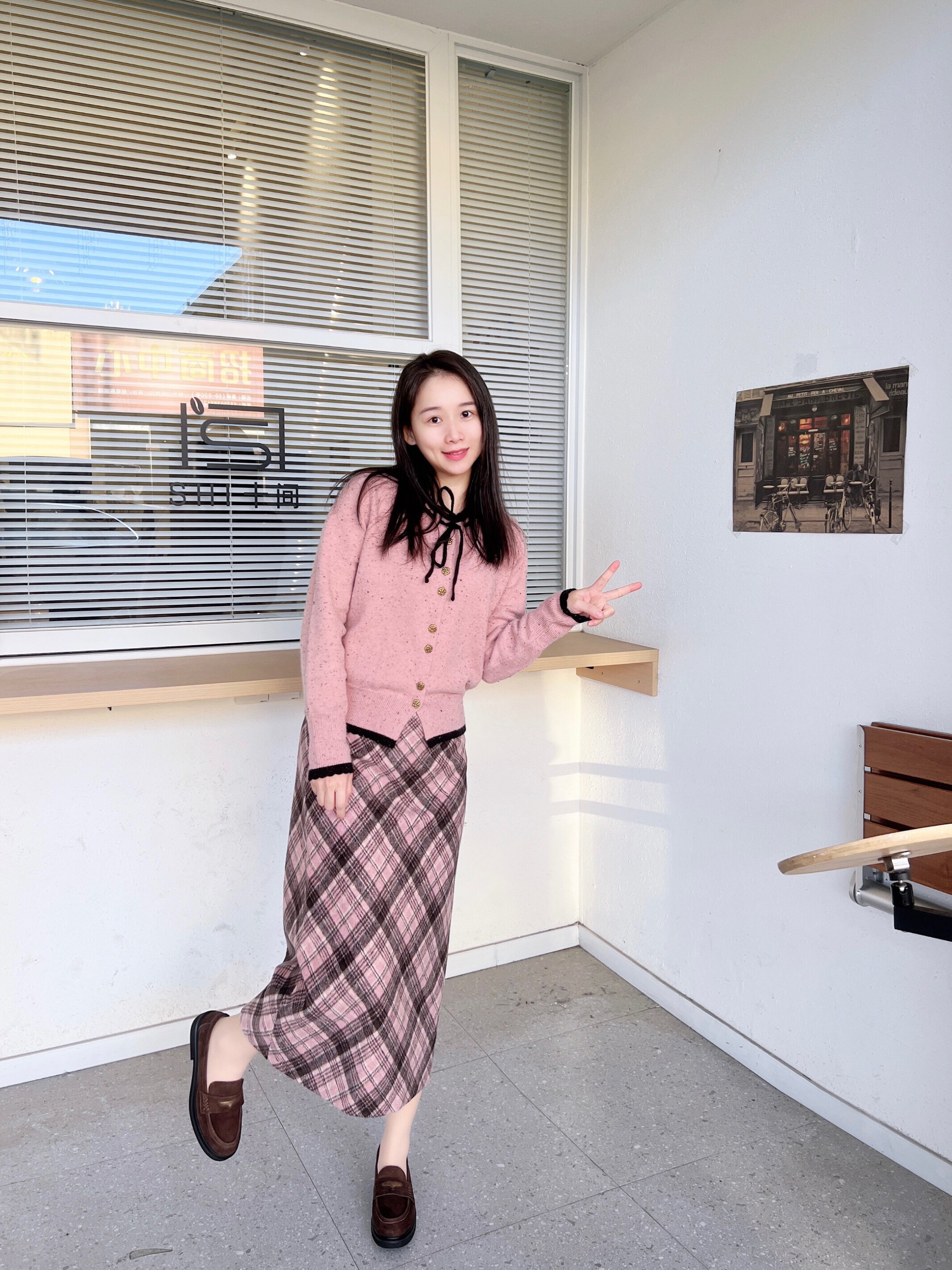 田曦薇同款百丽海鸥乐福鞋2.0 厚底增高设计拉长比例 真皮材质柔软亲肤