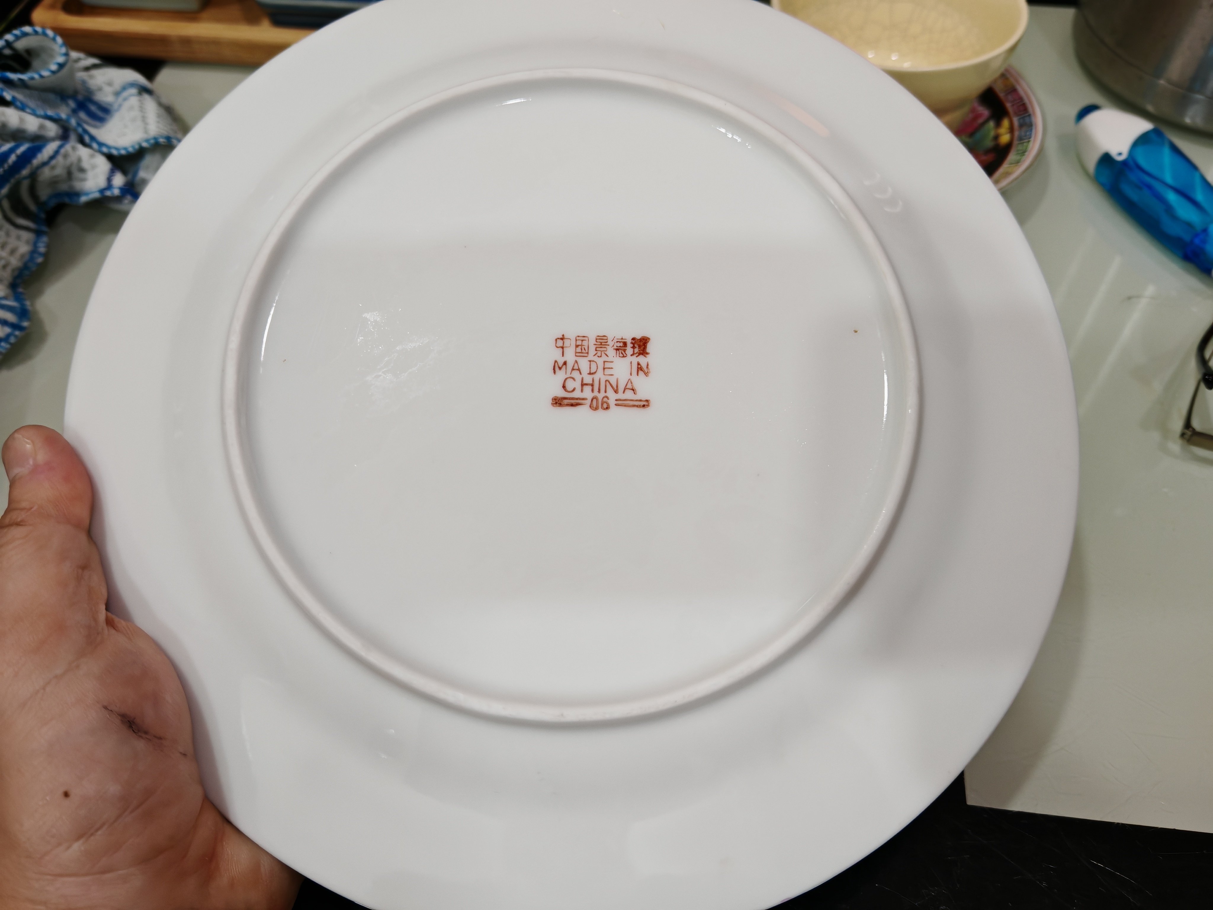 景德镇陶瓷民间收藏老厂货粉彩万寿54头餐具手绘万寿无疆祝寿餐具-淘宝