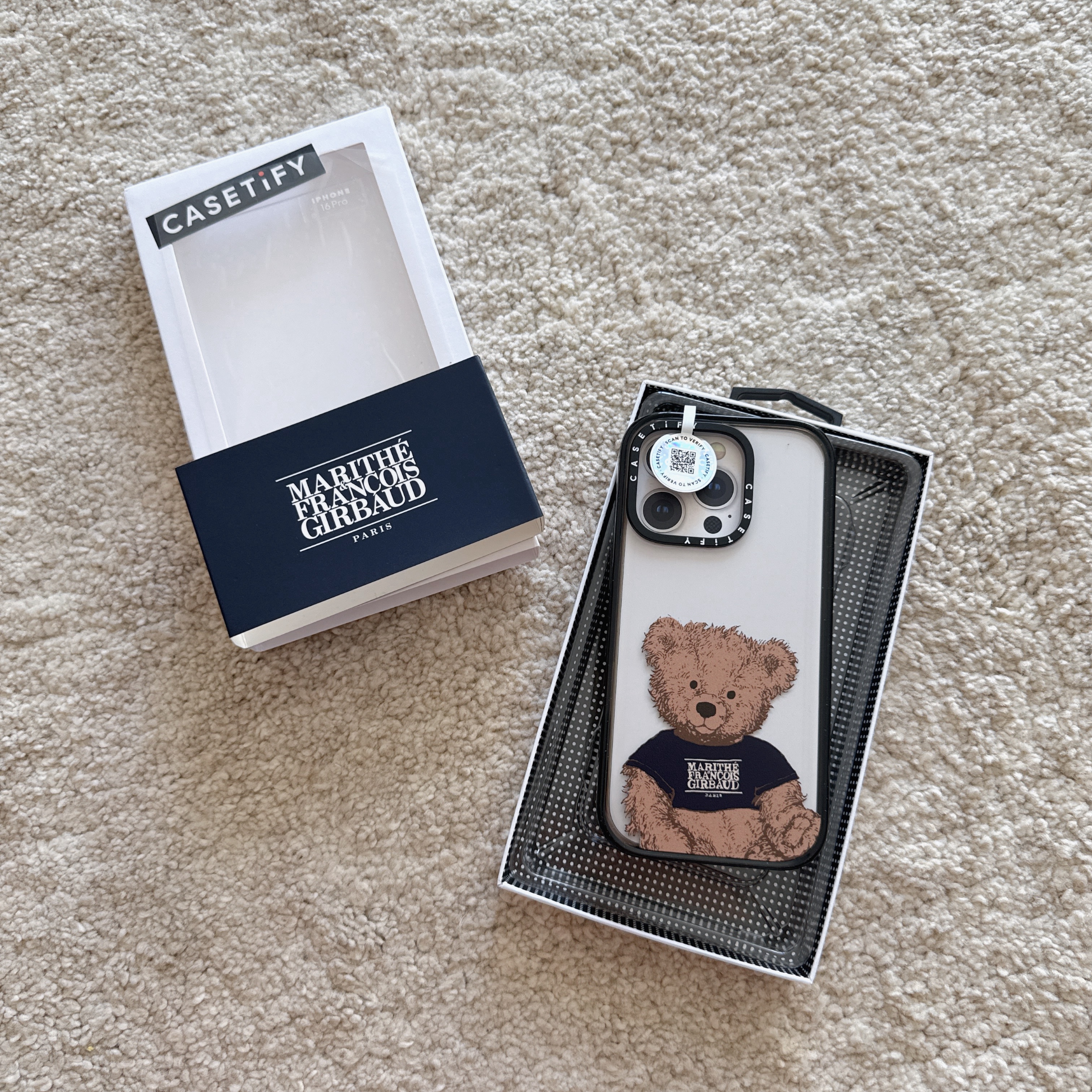 MARITHÉ FRANÇOIS GIRBAUD x CASETiFY联名涂鸦小熊适用于苹果