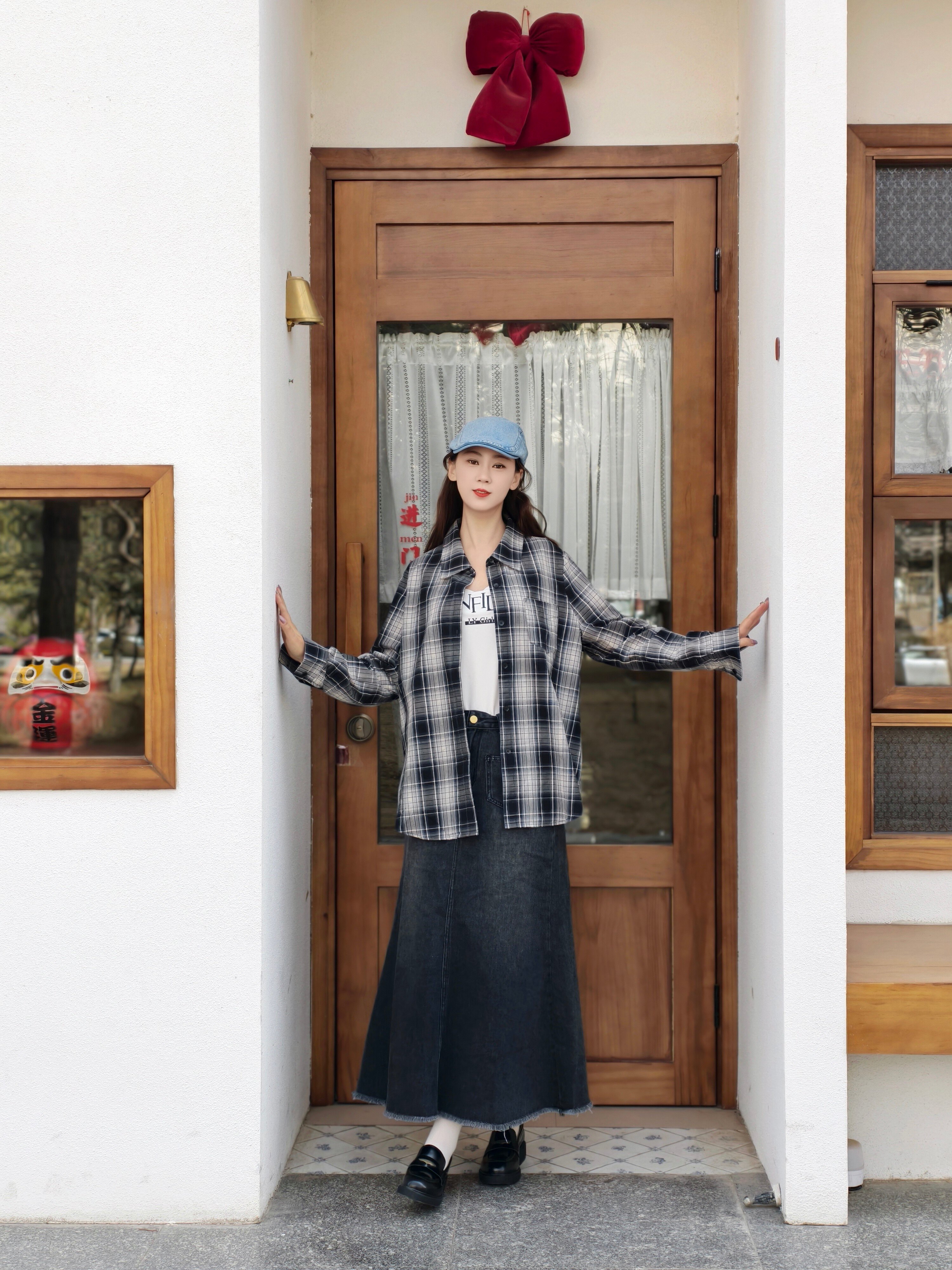 田曦薇同款百丽海鸥乐福鞋2.0 厚底增高设计拉长比例 真皮材质柔软亲肤