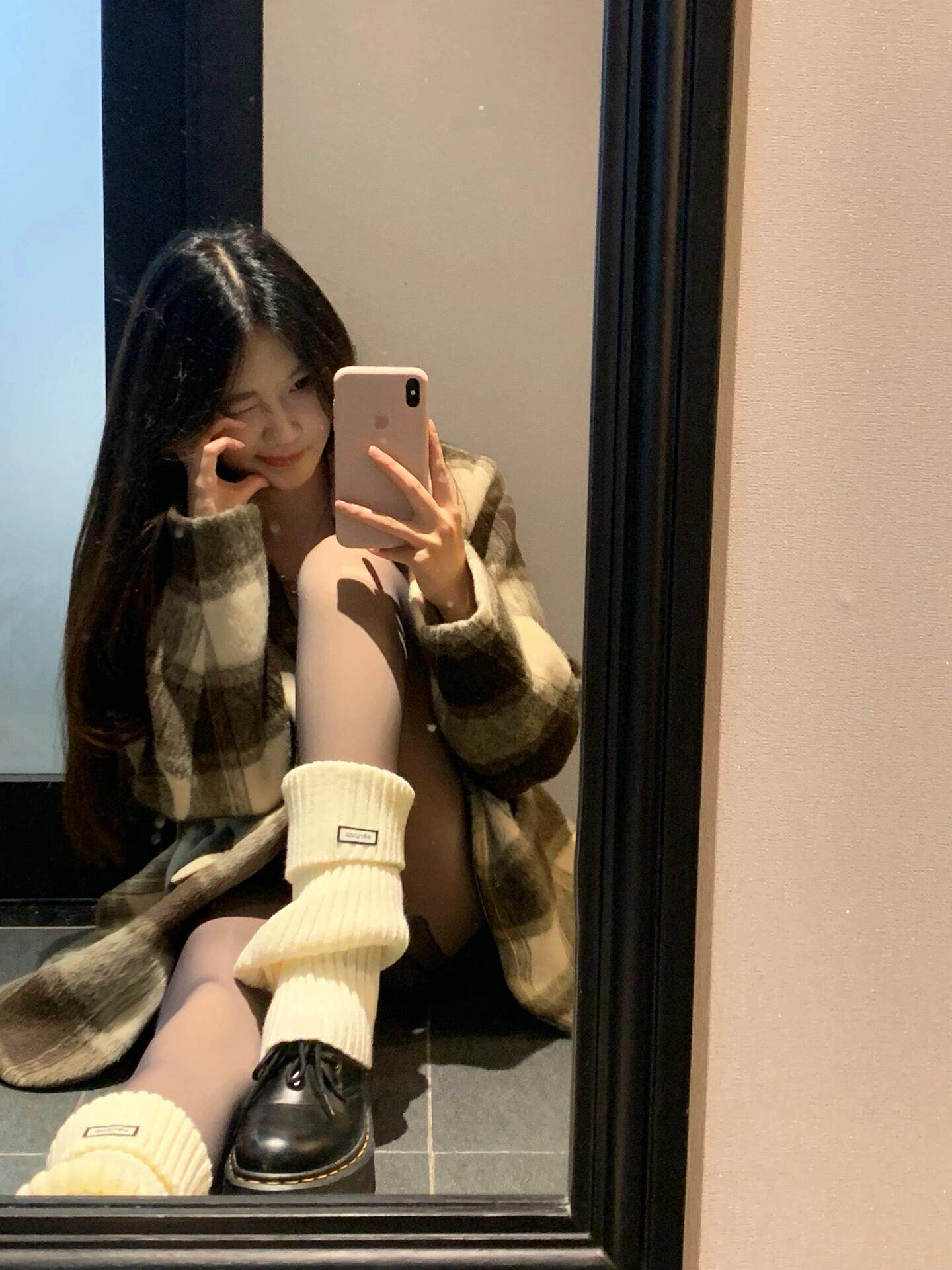 小野和子冬季黑丝光腿神器 加绒双层设计保暖不臃肿 替换装方便实用