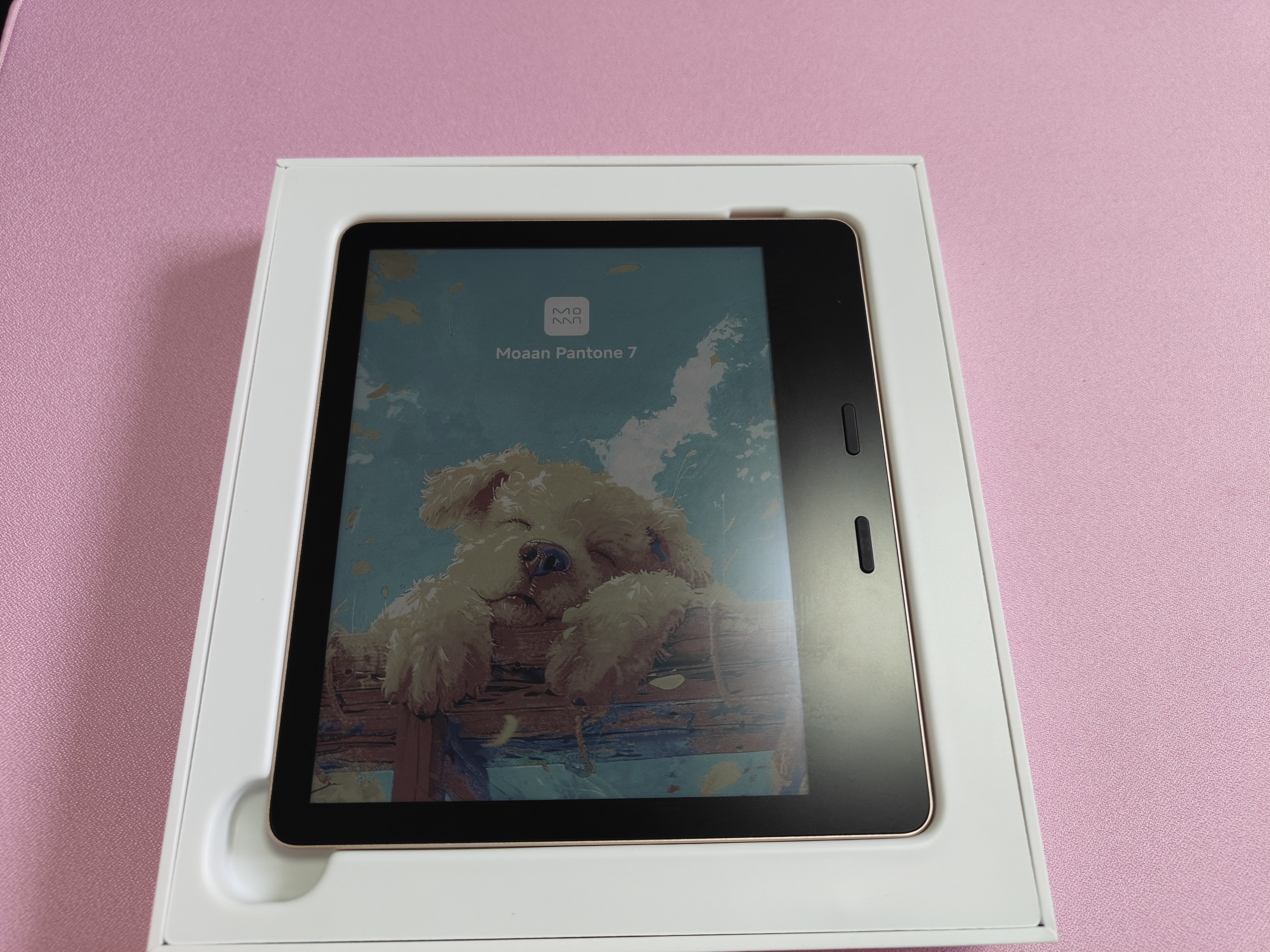 墨案Pantone7彩屏電子書閱讀器7英寸墨水屏小屏電紙書附保護套-Taobao-Tmall