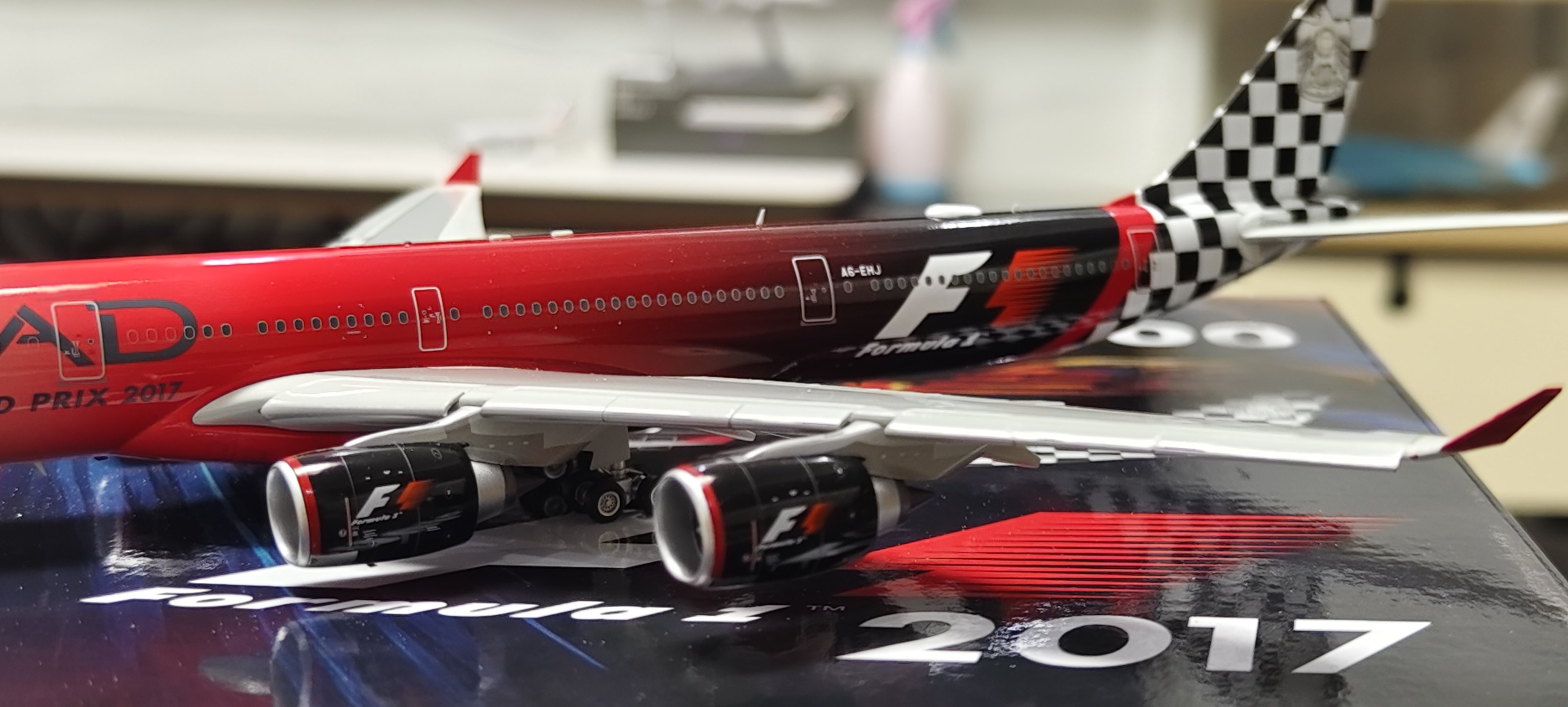 SQ Wings 1:200エティハド航空 A340-600 A6-EHJ F1 SQ Wings 1:200 阿