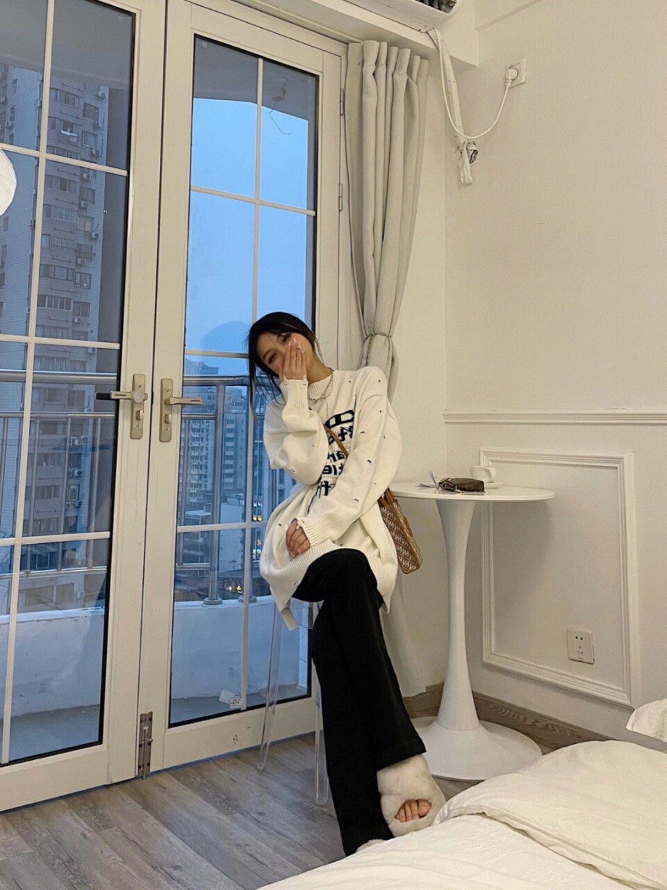 LinLin优品时尚夏季微喇鲨鱼裤 瑜伽收腹提臀一步到位 高腰设计拉长比例