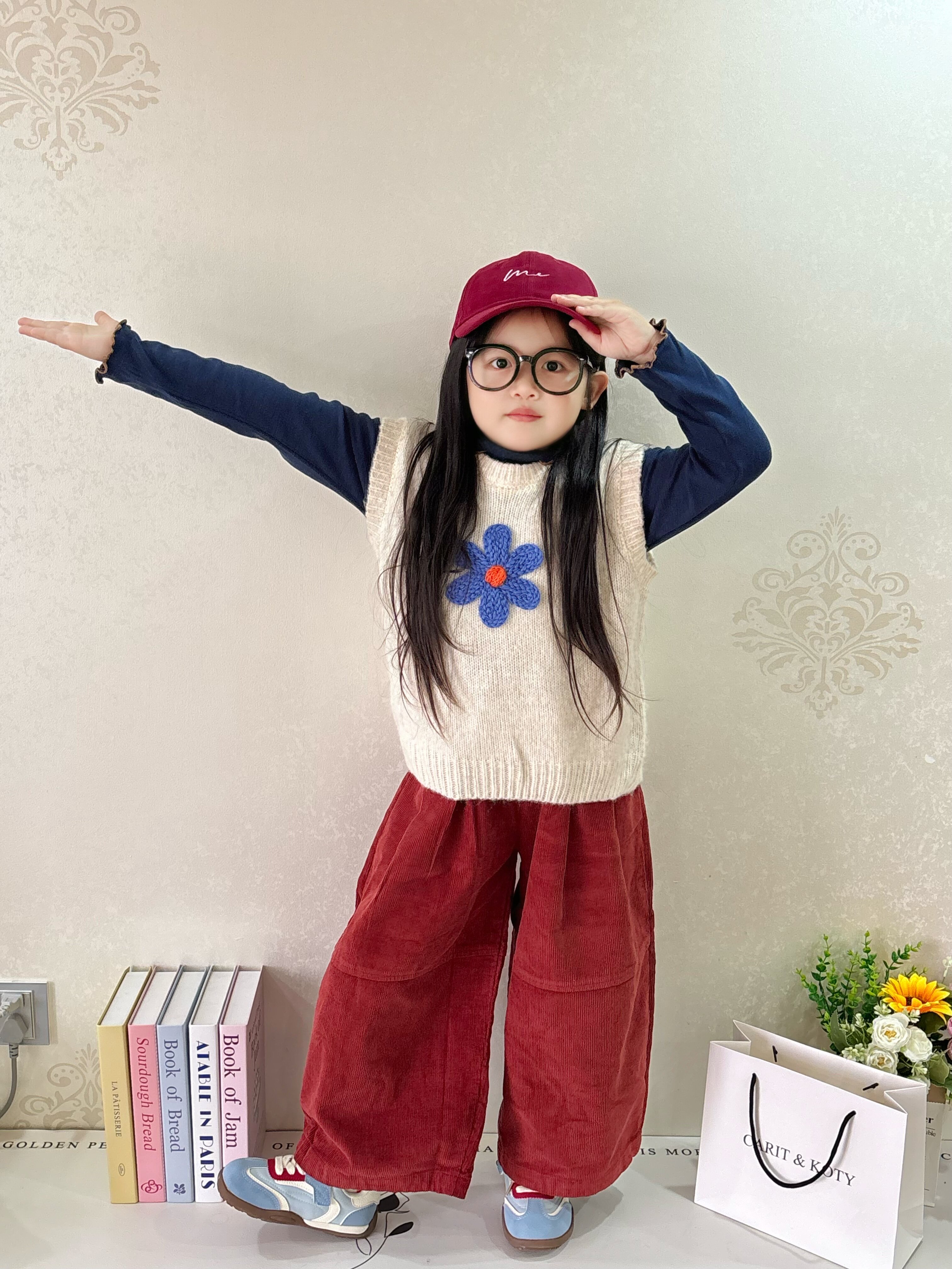 Customer photo for Vest + Base Layer + Pants (3-Piece), 130cm