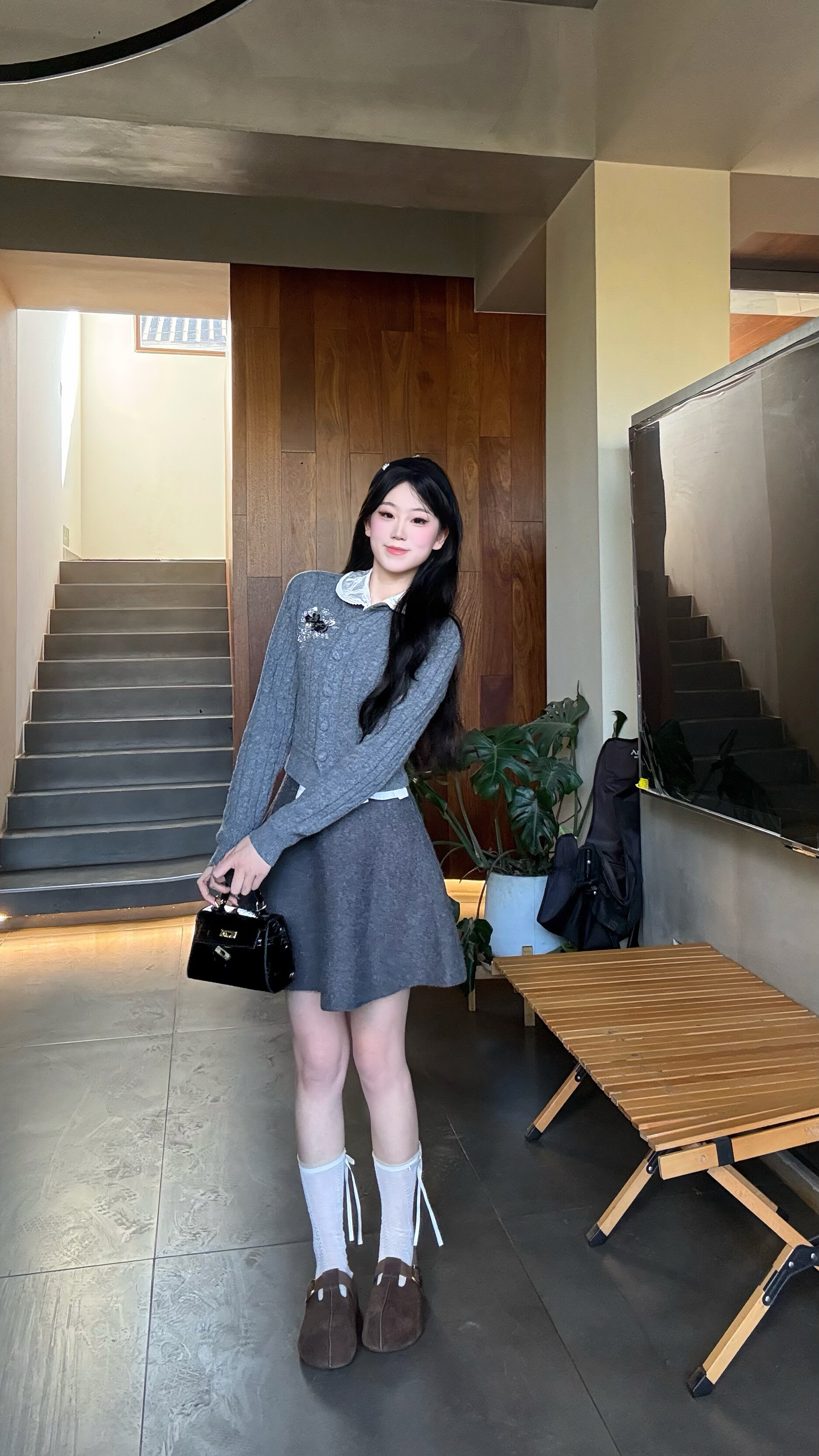 周雨彤同款百丽2代勃肯鞋 厚底花生吐司设计 软弹舒适如踩面包 包头可外穿休闲时髦