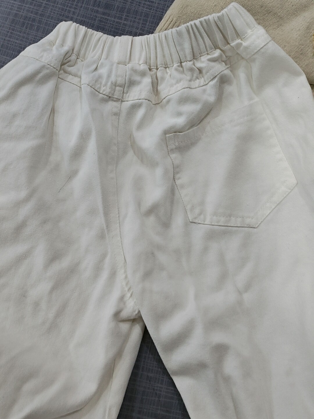 Customer photo for Wide-Leg Pants with Belt, 140cm