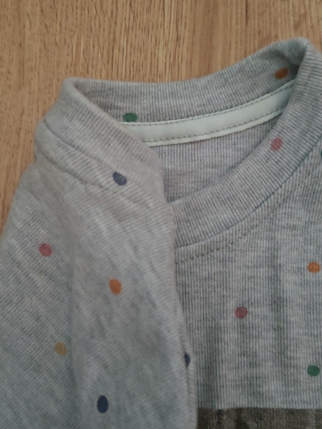 Customer photo for Grey Printed Tee, 140cm