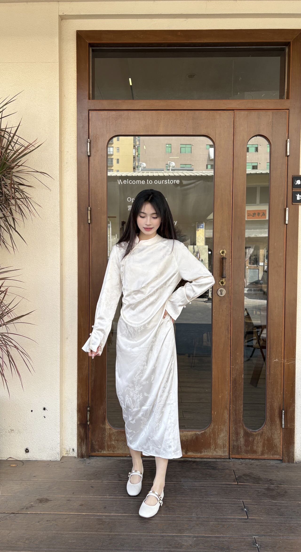 百丽小金豆芭蕾玛丽珍鞋 羊皮材质柔软亲肤 蛋卷鞋底舒适不累脚