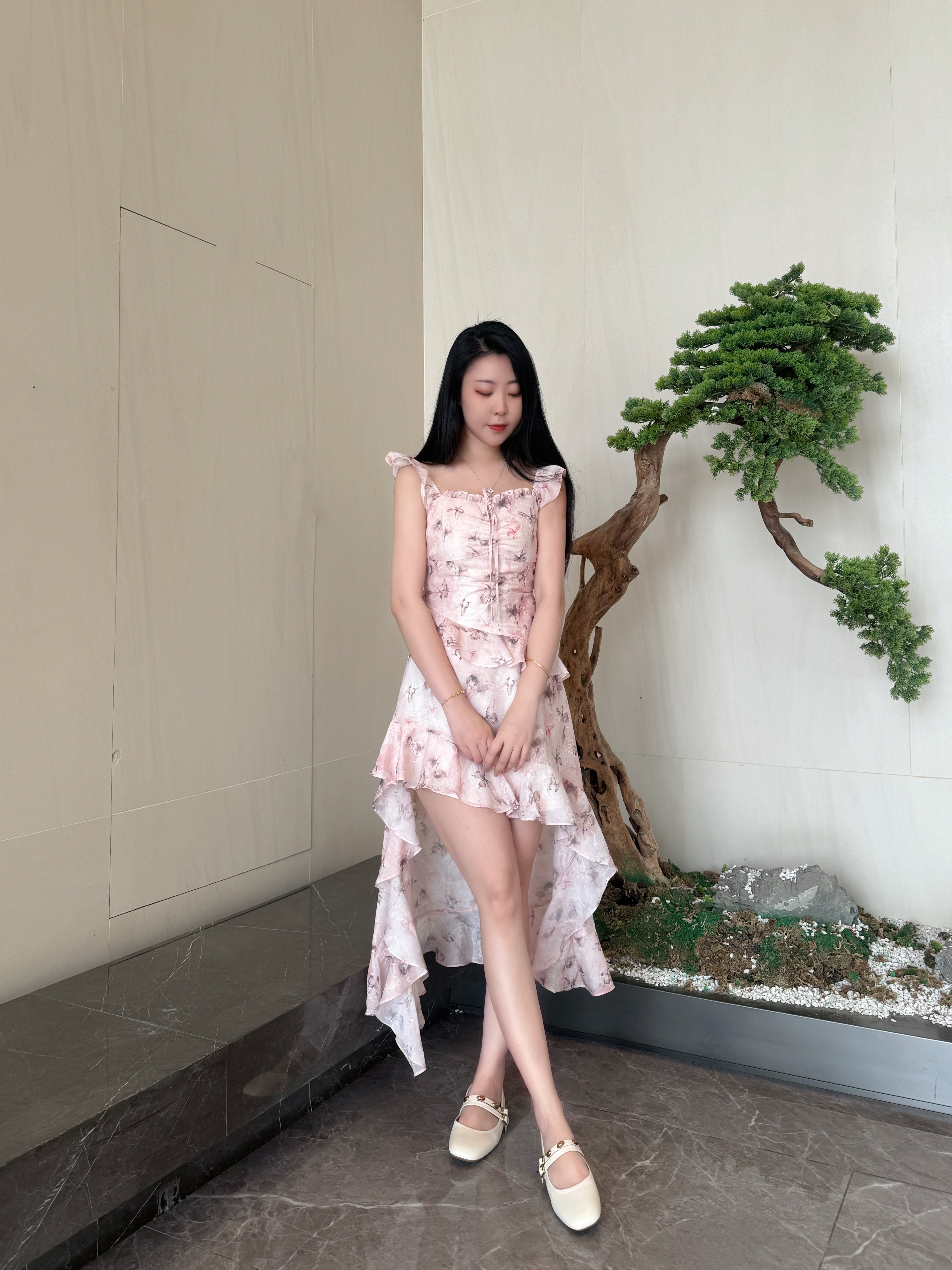 百丽小金豆芭蕾玛丽珍鞋 羊皮材质柔软亲肤 蛋卷鞋底舒适不累脚