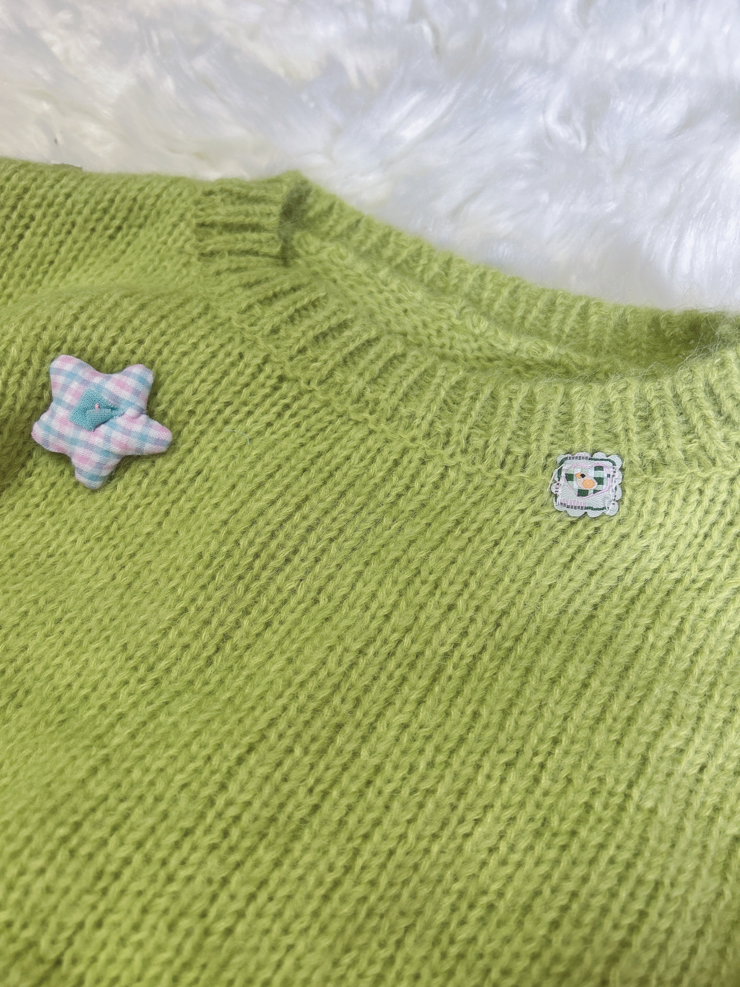 Customer photo for Green Sweater, 120cm