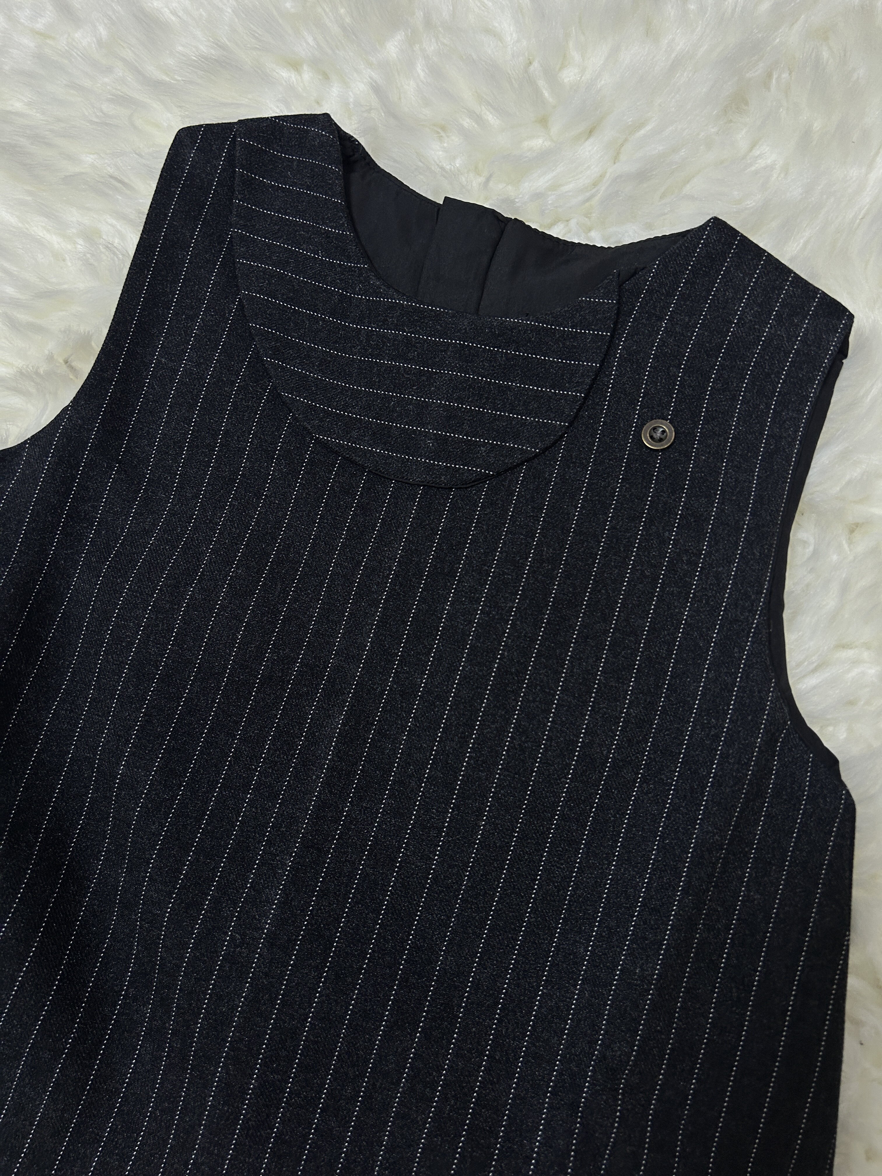Customer photo for Pinafore Dress + Blouse Set, 120cm