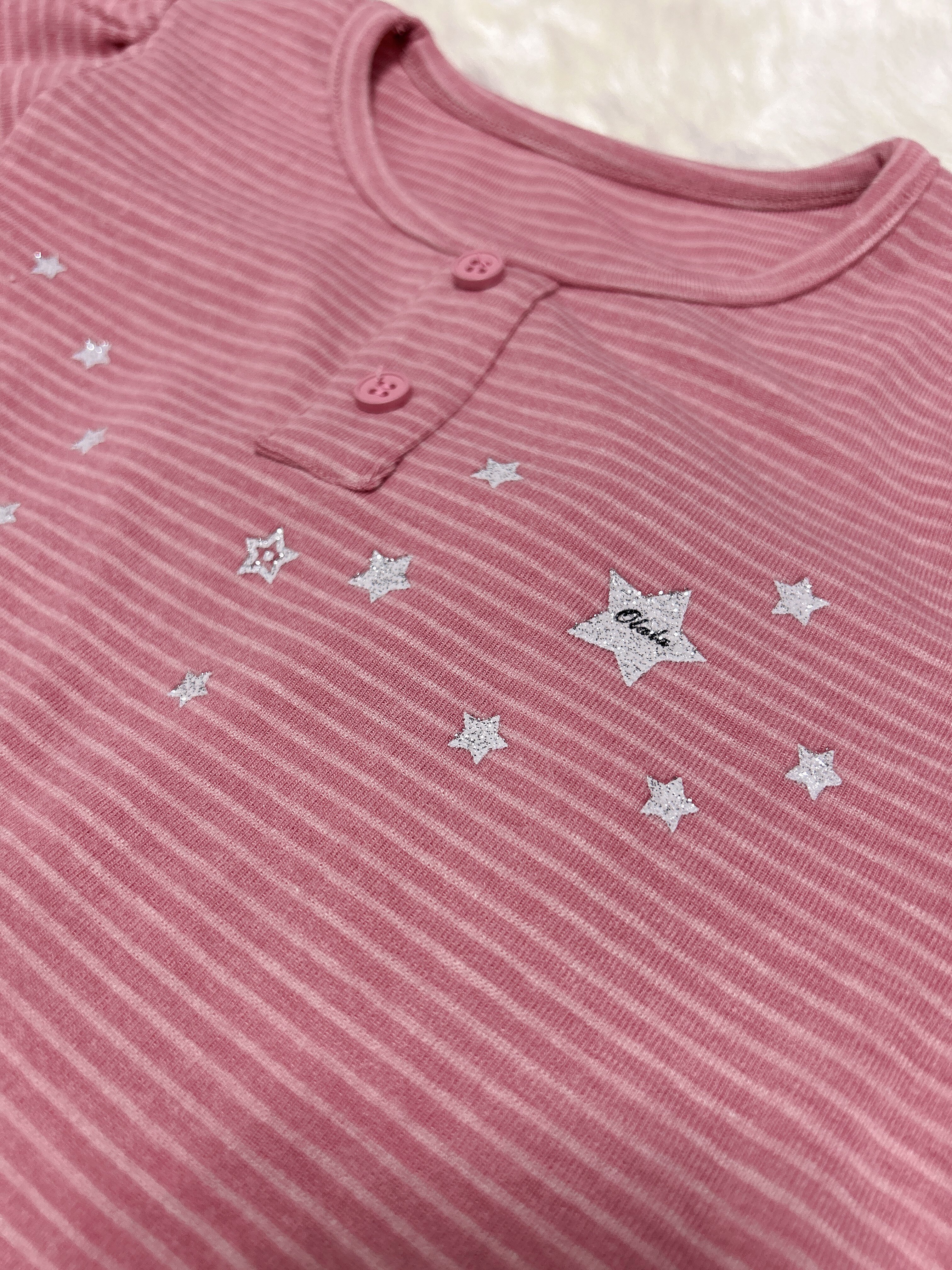 Customer photo for Pink Two-Piece Tee Set, 120cm